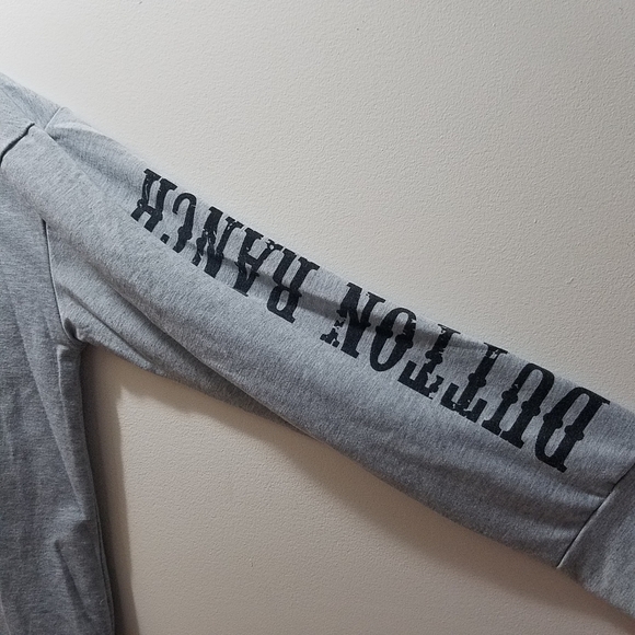 Yellowstone Y Brand Sweatshirt Gray Women's 2XL Dutton Ranch Paramount - Picture 6 of 6